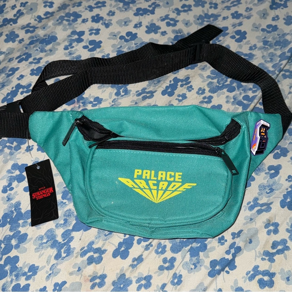 Stranger things palace arcade Fanny pack